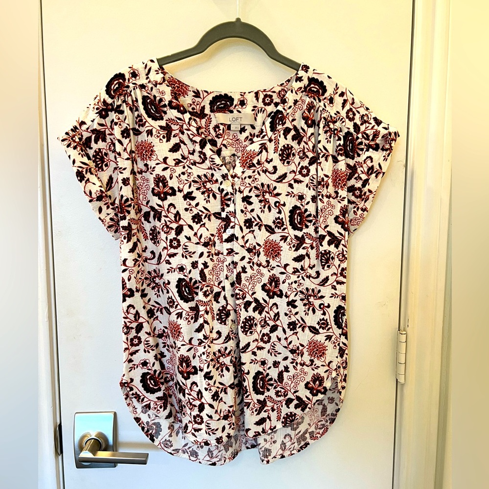 LOFT LINEN TOP